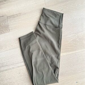lululemon Olive wunder train leggings
